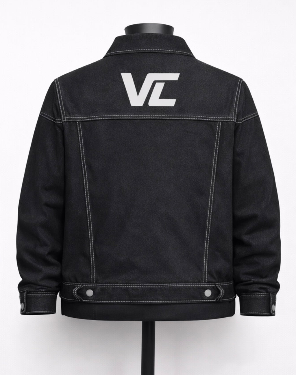 VC Signature Black Denim Jacket