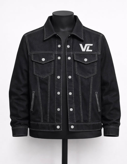 VC Signature Black Denim Jacket
