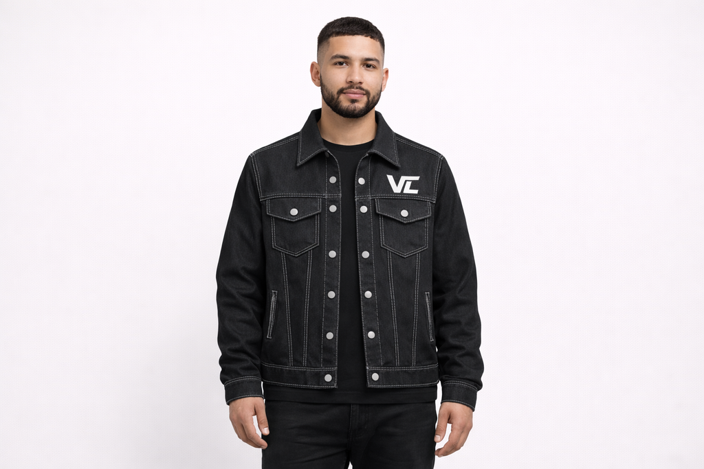 VC Signature Black Denim Jacket